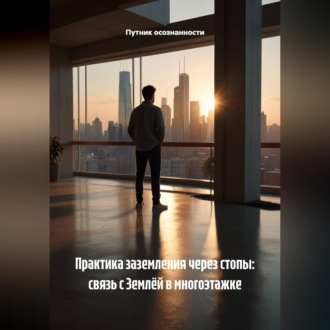 Обложка книги «Практика заземления через стопы: связь с Землёй в многоэтажке»