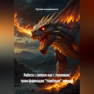 Обложка книги «Работа с гневом как с топливом: трансформация "тяжёлых" эмоций»