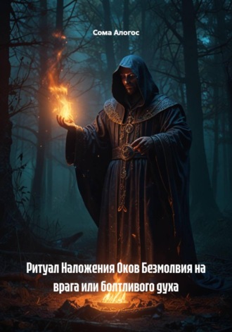 Обложка книги «Ритуал Наложения Оков Безмолвия на врага или болтливого духа»