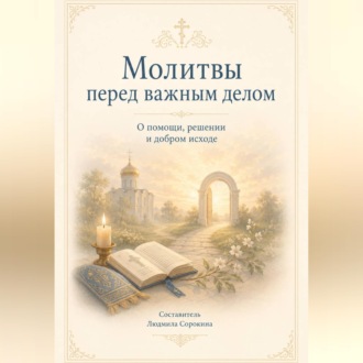 Обложка книги «Молитвы перед важным делом. О помощи, решении и добром исходе»