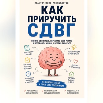 Обложка книги «Как приручить СДВГ»