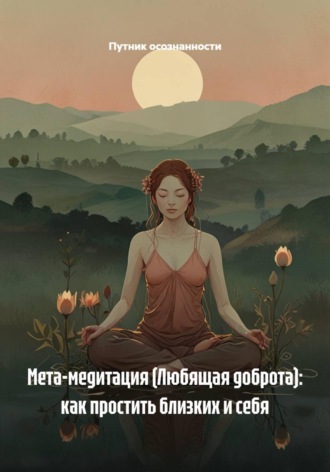 Обложка книги «Мета-медитация (Любящая доброта): как простить близких и себя»