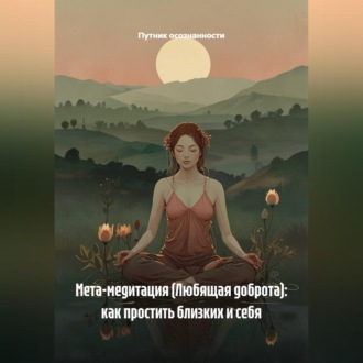 Обложка книги «Мета-медитация (Любящая доброта): как простить близких и себя»