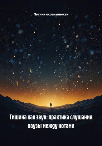 Обложка книги «Тишина как звук: практика слушания паузы между нотами»