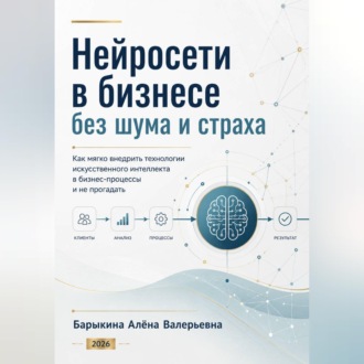 Обложка книги «Нейросети в бизнесе без шума и страха»