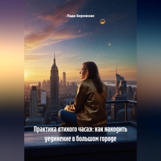 Обложка книги «Практика «тихого часа»: как находить уединение в большом городе»