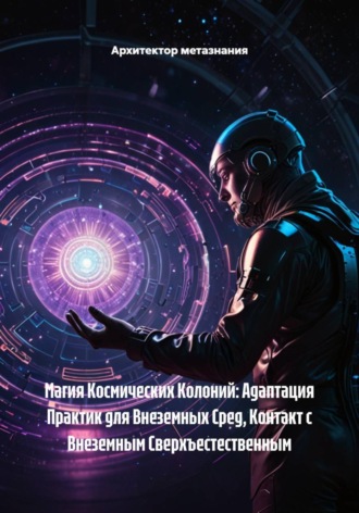 Обложка книги «Магия Космических Колоний: Адаптация Практик для Внеземных Сред, Контакт с Внеземным Сверхъестественным»