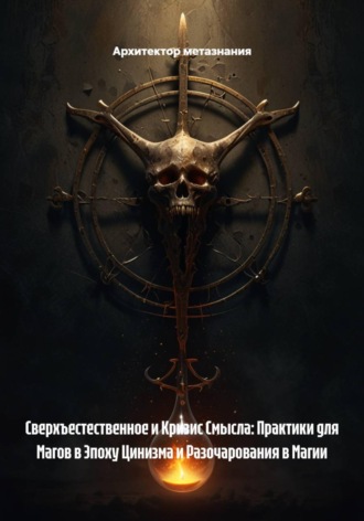 Обложка книги «Сверхъестественное и Кризис Смысла: Практики для Магов в Эпоху Цинизма и Разочарования в Магии»