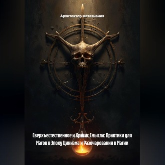 Обложка книги «Сверхъестественное и Кризис Смысла: Практики для Магов в Эпоху Цинизма и Разочарования в Магии»