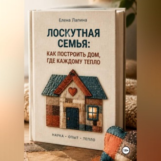Обложка книги «Лоскутная семья: как построить дом, где каждому тепло»
