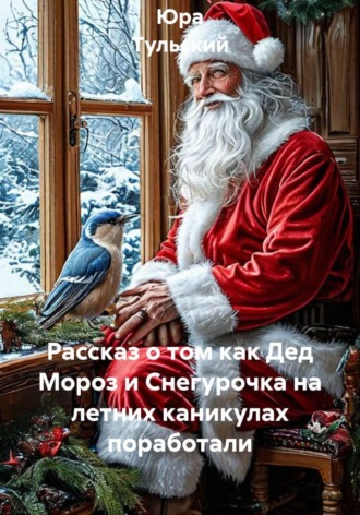 Обложка книги «Рассказ о том как Дед Мороз и Снегурочка на летних каникулах поработали»
