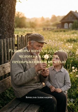 Обложка книги «Разговоры внука и деда. Путь человека к смыслу, преображению и счастью»