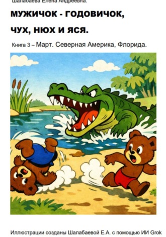 Обложка книги «Книга 3. Март. Северная Америка, Флорида»