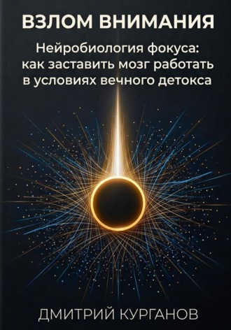 Обложка книги «Взлом внимания. Нейробиология фокуса: как заставить мозг работать в условиях вечного детокса»