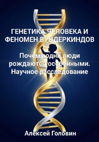 Обложка книги «ГЕНЕТИКА ЧЕЛОВЕКА И ФЕНОМЕН ВУНДЕРКИНДОВ Почему одни люди рождаются особенными. Научное расследование»
