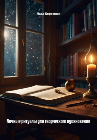 Обложка книги «Личные ритуалы для творческого вдохновения»