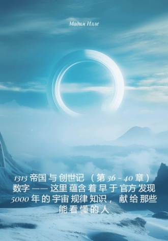 Обложка книги «1313 帝国 与 创世记 （ 第 36 - 40 章 ） 数字 —— 这里 蕴含 着 早 于 官方 发现 5000 年 的 宇宙 规律 知识 ， 献 给 那些 能 看 懂 的 人»