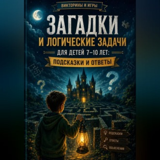 Обложка книги «Загадки и логические задачи для детей 7–10 лет: подсказки и ответы»