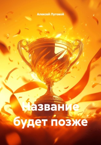 Обложка книги «Название будет позже»