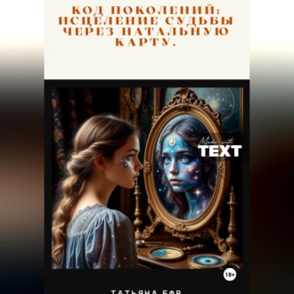 Обложка книги «Код Поколений: Исцеление Судьбы через Натальную Карту.»