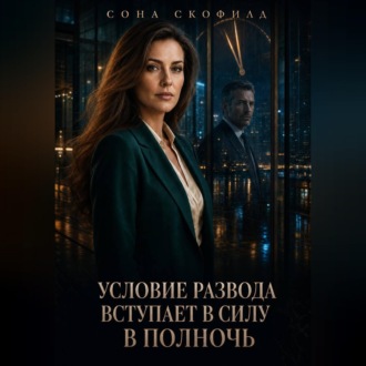 Обложка книги «Условие развода вступает в силу в полночь»