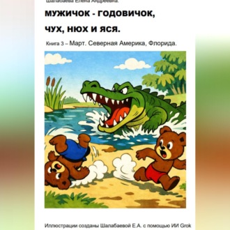 Обложка книги «Книга 3 - Март. Северная Америка, Флорида.»