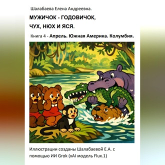 Обложка книги «Книга 4 - Апрель. Южная Америка. Колумбия.»