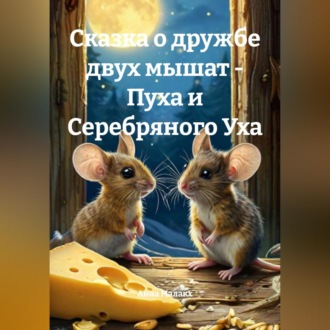 Обложка книги «Сказка о дружбе двух мышат - Пуха и Серебряного Уха»