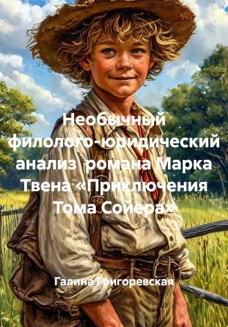 Обложка книги «Необычный филолого-юридический анализ романа Марка Твена «Приключения Тома Сойера»»
