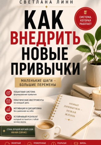 Обложка книги «Как внедрить новые привычки»