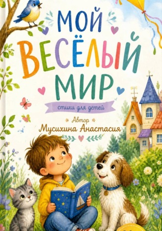 Обложка книги «Мой веселый мир. Стихи для детей»