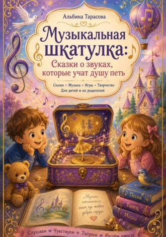 Обложка книги «Музыкальная шкатулка: Сказки о звуках, которые учат душу петь»