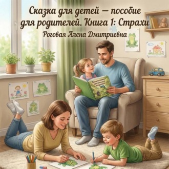 Обложка книги ««Сказка для детей – пособие для родителей». Книга первая. Страхи.»