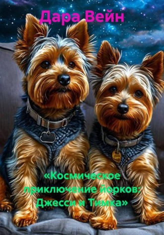 Обложка книги «Космическое приключение йорков: Джесси и Тимка»