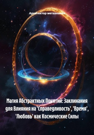 Обложка книги «Магия Абстрактных Понятий: Заклинания для Влияния на 'Справедливость', 'Время', 'Любовь' как Космические Силы»