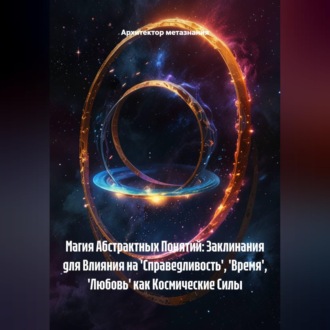 Обложка книги «Магия Абстрактных Понятий: Заклинания для Влияния на 'Справедливость', 'Время', 'Любовь' как Космические Силы»