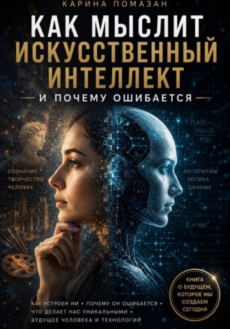 Обложка книги «Как мыслит искусственный интеллект и почему ошибается»
