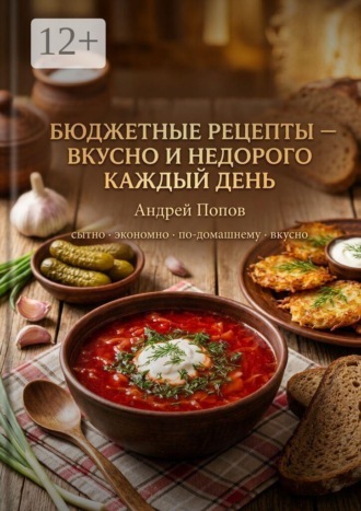 Обложка книги «Бюджетные рецепты: вкусно и недорого каждый день»