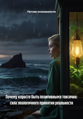 Обложка книги «Почему «просто быть позитивным» токсично: сила экологичного принятия реальности»