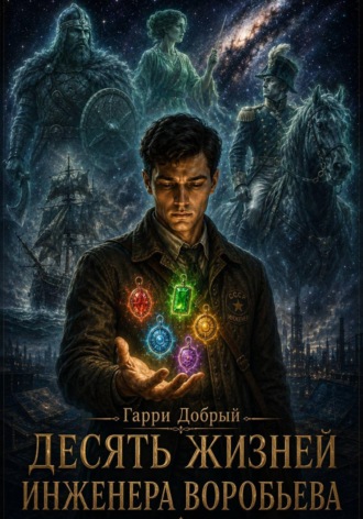 Обложка книги «Десять жизней инженера Воробьёва»