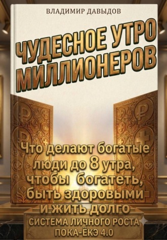 Чудесное утро миллионеров. Что делают богатые люди до 8 утра, чтобы богатеть, быть здоровыми и жить долго. Система личного роста Пока-ёкэ 4.0