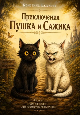 Обложка книги «Приключения Пушка и Сажика»