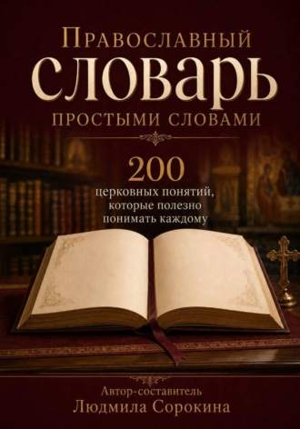 Обложка книги «Православный словарь простыми словами. 200 церковных понятий, которые полезно понимать каждому»