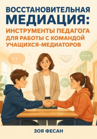 Обложка книги «Тайная книга медиатора.Искусство примирения для школьных магов.Пособие для внеурочной деятельности «Школьные ровесники-медиаторы».»