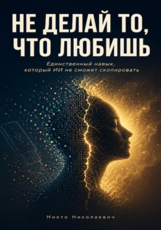 Обложка книги «Не делай то, что любишь»