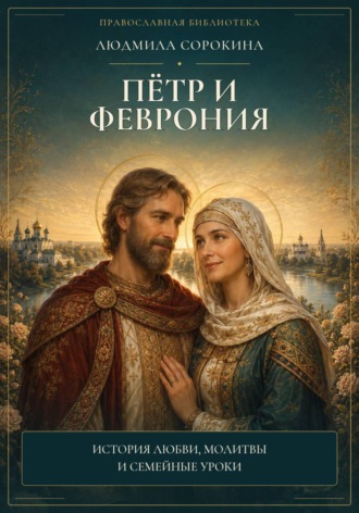 Обложка книги «Петр и Феврония. История любви, житие, семейные уроки, молитвы, акафист и объяснение»