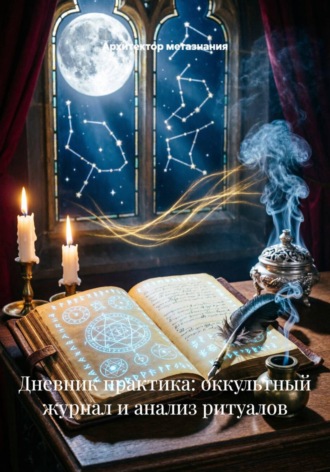 Обложка книги «Дневник практика: оккультный журнал и анализ ритуалов»