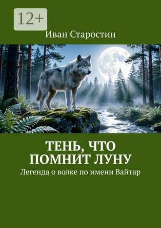 Обложка книги «Тень, что помнит луну. Легенда о волке по имени Вайтар»