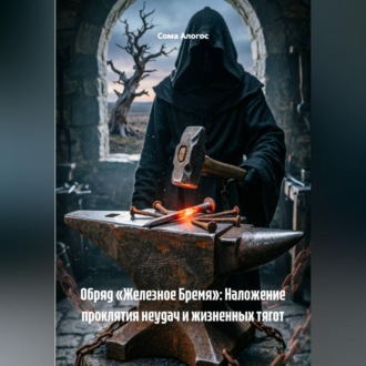 Обложка книги «Обряд «Железное Бремя»: Наложение проклятия неудач и жизненных тягот»
