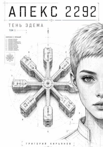 Обложка книги «Апекс 2292 - тень Эдема. Том 1»